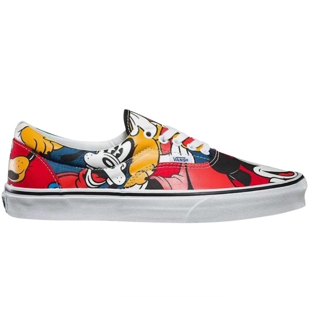 Vans Era x Disney Mickey & Friends Multicolor Canvas Sneakers Women’s Size 6